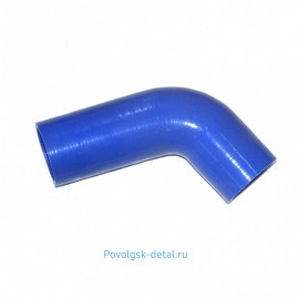 Патрубок радиатора 65115 верхний (синий) S-образ D43/58 L290 65115-1303010-28